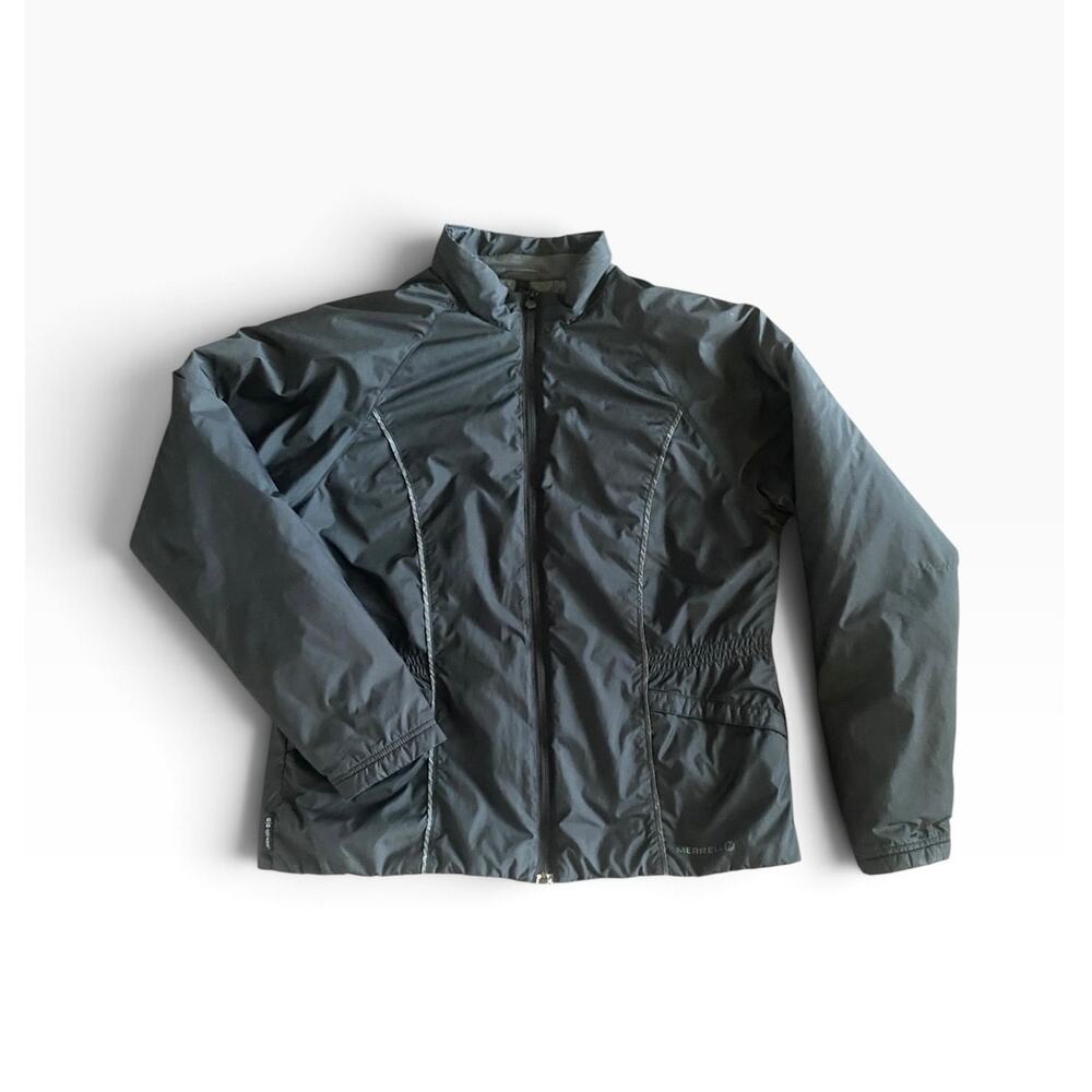 Merrell Opti-Warm Insulated Full-Zip Utility Jacket Charcoal Gray Women’s L